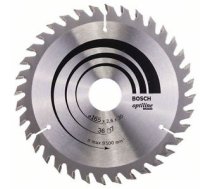 Griešanas disks kokam Bosch OPTILINE WOOD; 165x2,6x30,0 mm; Z36; 15°