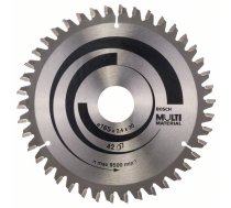 Griešanas disks kokam Bosch MULTI MATERIAL; 165x2,4x30,0 mm; Z42; -5°