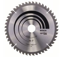Griešanas disks kokam Bosch OPTILINE WOOD; 210x2x30,0 mm; Z48; 15°