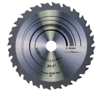 Griešanas disks kokam Bosch SPEEDLINE WOOD; 165x1,7x20,0 mm; Z24; 15°