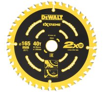 Griešanas disks kokam DeWalt; 165x1,65x20,0 mm; Z40; 18°