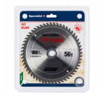 Griešanas disks kokam Specialist Wood; 180x1,4x30/20/16 mm; Z56