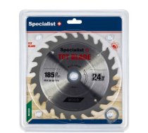Griešanas disks kokam Specialist Wood; 185x1,4x30/20/16 mm; Z24