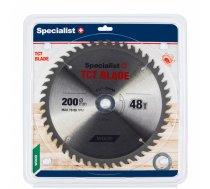 Griešanas disks kokam Specialist Wood; 200x1,4x30/20/16 mm; Z48