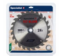 Griešanas disks kokam Specialist Wood; 205x1,4x30/20/16 mm; Z24