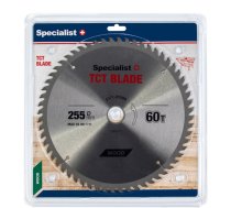 Griešanas disks kokam Specialist Wood; 255x1,8x30/25,4 mm; Z60