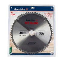 Griešanas disks kokam Specialist Wood; 400x2,2x50 mm; Z72