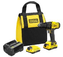 Urbjmašīna-skrūvgriezis Stanley SFMCD700C2S-QW; 18 V; 2x1,5 Ah akum.