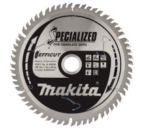 Griešanas disks kokam Makita Efficut; 165x1,85x20 mm; Z60; 10°