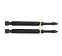 Triecienskrūvgrieža uzgalis DeWalt DT70566T-QZ; PZ2; 89 mm; 2 gab.