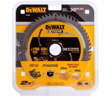 Griešanas disks kokam DeWalt XR Extreme; 190x1,55x30 mm; Z60