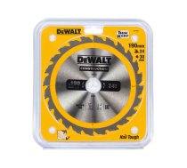 Griešanas disks kokam DeWalt Construction; 190x30 mm; Z24