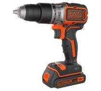 Urbjmašīna-skrūvgriezis Black&Decker BL188KB-QW; 18 V; 2x1,5 Ah akum.