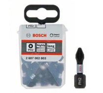 Skrūvgriežu uzgalis Bosch Impact Control; PH2; 25 mm; 10 gab.