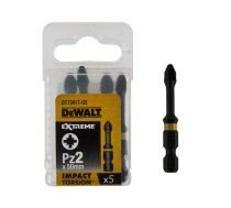 Triecienskrūvgrieža uzgalis DeWalt FLEXTORQ; PZ1; 57 mm; 5 gab.