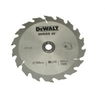 Griešanas disks kokam DeWalt DT1938; 184x16 mm; 18T