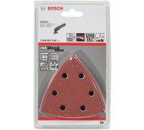 Smilšpapīrs deltveida slīpmašīnām Bosch 2608607540; 10 gab.