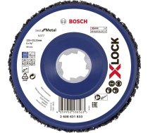 Filca disks tīrīšanai Bosch X-LOCK N377 Metal; 125 mm