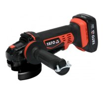 Akumulatora leņķa slīpmašīna Yato YT-82826; 125 mm; 18 V; 1x2,0 Ah akum.