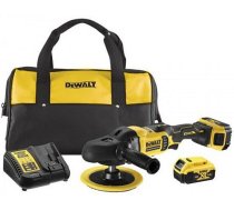 Pulēšanas mašīna DeWalt DCM849P2-QW; 18 V; 2x5,0 Ah akum.