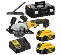 Ripzāģis Dewalt DCS571P2-QW; 18 V; 2x5,0 Ah akum.