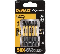 Skrūvgriežu uzgaļu komplekts DeWalt DT7395T-QZ; 5 gab.