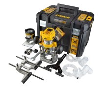 Frēze DeWalt DCW604NT-XJ; 18 V (bez akumulatora un lādētāja)