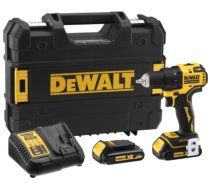 Urbjmašīna-skrūvgriezis DeWalt DCD708S2T-QW; 18 V; 2x1,5 Ah akum.