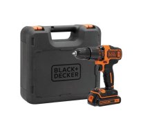 Akumulatora triecienurbjmašīna-skrūvgriezis Black & Decker BDCHD18K-QW; 18 V; 1x1,5 Ah akum.