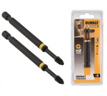 Triecienskrūvgrieža uzgalis DeWalt Extreme DT70567T-QZ; PH2; 85 mm; 2 gab.