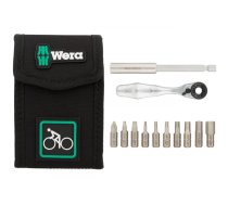 Skrūvgriežu uzgaļu komplekts Wera Bicycle Bit Set 1; 12 gab.