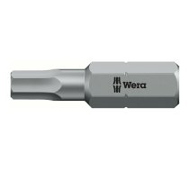 Skrūvgriežu uzgalis Wera 840/1 Z Hex-Plus; SW2,5; 25 mm