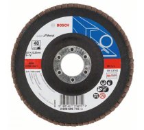 Lāpstveida slīpēšanas disks Bosch Expert for Metal X551; 115 mm; K80