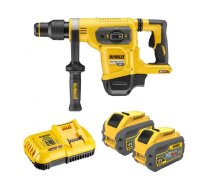 Perforators DeWalt DCH481X2; 6,1 J; SDS-max; 54 V; 2x9,0 Ah akum.