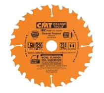 Griešanas disks kokam CMT 271; 150x1.5x20; Z24; 18°