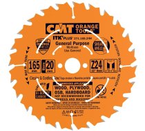 Griešanas disks kokam CMT 271; 165x1,7x20; Z24; 18°