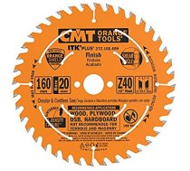 Griešanas disks kokam CMT 272; 160x1,7x20; Z40; 16°