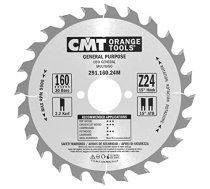 Griešanas disks kokam CMT 291; 160x2,2x30; Z24; 15°