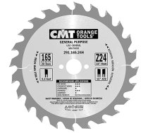 Griešanas disks kokam CMT 291; 165x2,2X20 mm; Z24