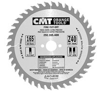Griešanas disks kokam CMT 292; 165x2,2x20; Z40; 10°