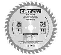 Griešanas disks kokam CMT 292; 180x2,6x20; Z40; 15°