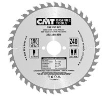 Griešanas disks kokam CMT 292; 190x2,6x30; Z40; 15°