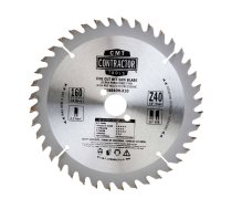 Griešanas disks kokam CMT Contractor; 160x2.2x20; Z40; 10°