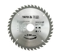 Griešanas disks kokam Yato YT-6061; 184x3,2x30 mm; Z40