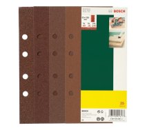 Daudzfunkcionālajām orbitālajām slīpmašīnām paredzētā smilšpapīra loksnes Best for Wood; 93x230 mm