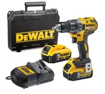 Urbjmašīna-skrūvgriezis DeWalt DCD791P2; 18 V; 2x5,0 Ah akum.