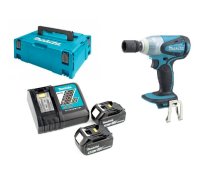 Triecienatslēga Makita DTW251RTJ; 18 V; 2x5,0 Ah akum.