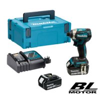 Triecienskrūvgriezis Makita DTD154RTJ; 18 V; 2x5,0 Ah akum.