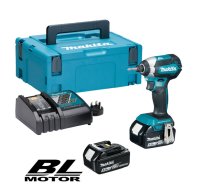 Triecienskrūvgriezis Makita DTD153RTJ; 18 V; 2x5,0 Ah akum.