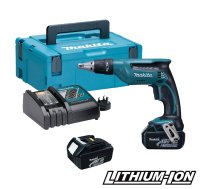 Skrūvgriezis Makita DFS451RFJ; 18 V; 2x3,0 Ah akum.